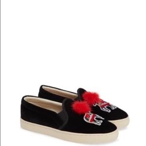 Soludos Pompom Sneaker
